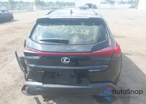 2021 Lexus Ux 250H из США, поврежденный, VIN JTHP9JBHXM2046277